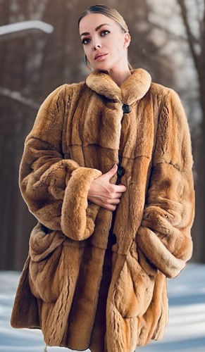 Sale pelzmantel siberischer - sale,